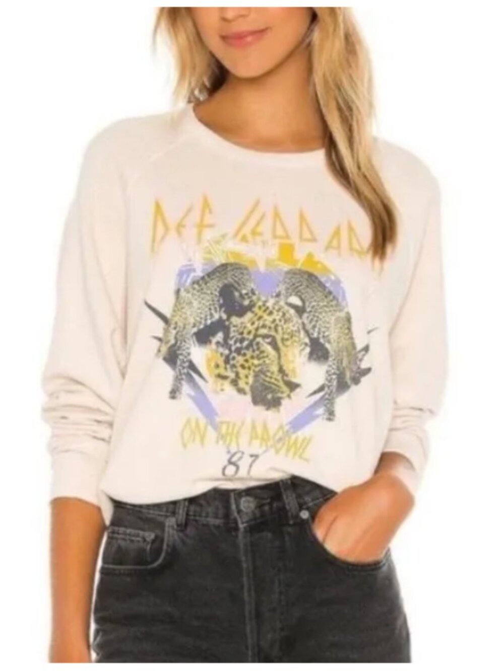 DAYDREAMER DEF LEPPARD CREWNECK - Size M